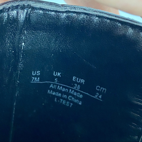 Franco Sarto Ankle Booties Heels size 7 NWOT - Picture 8 of 8